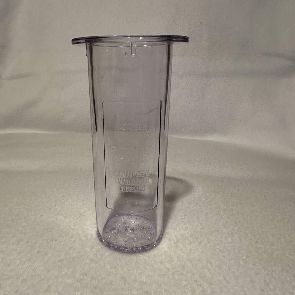 Hamilton Beach 70727G 12 Cup Stack And Snap Foor Processor Food Pusher Part